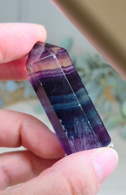 Pointe en Fluorite AA