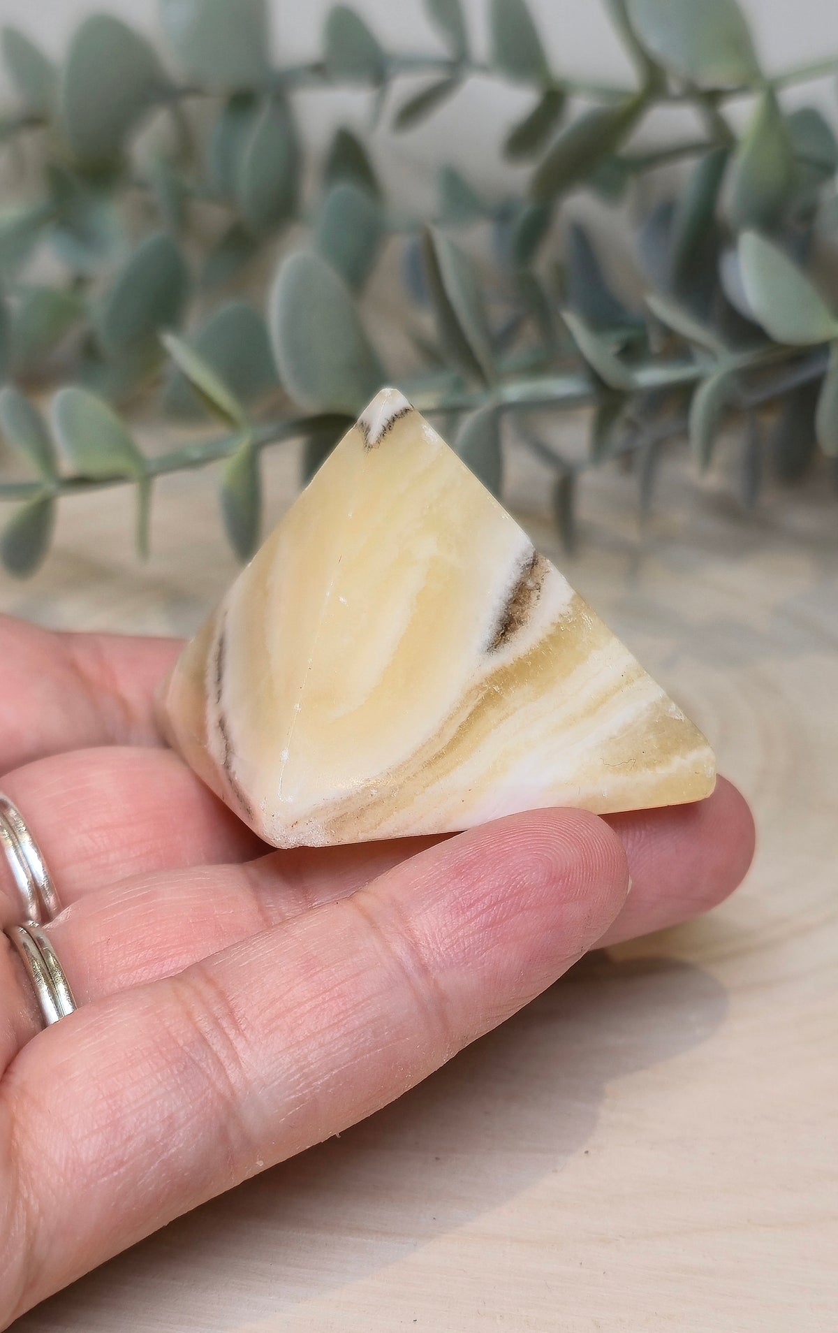 Pyramide Calcite Zébré