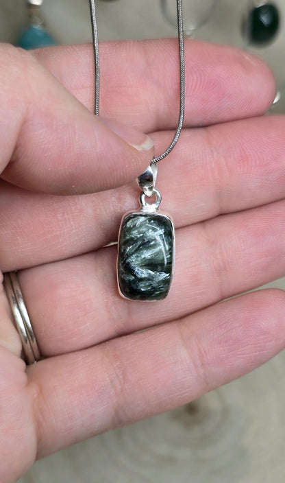 Collier Séraphinite