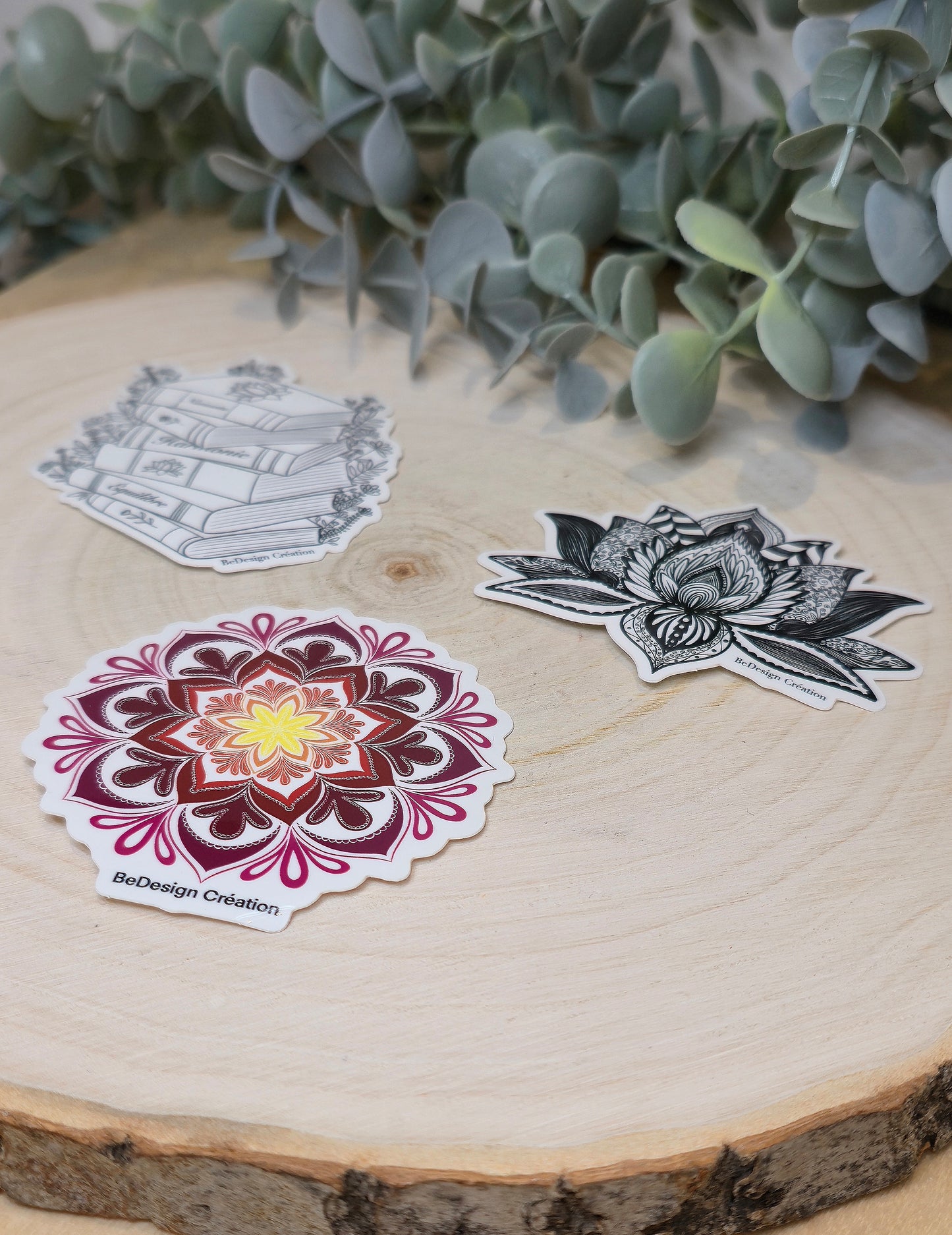 Autocollants en vinyle