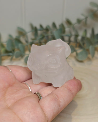 Bulbasaur Quartz clair