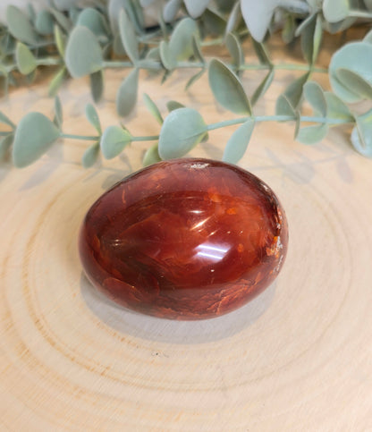 Pierre de paume en Cornaline