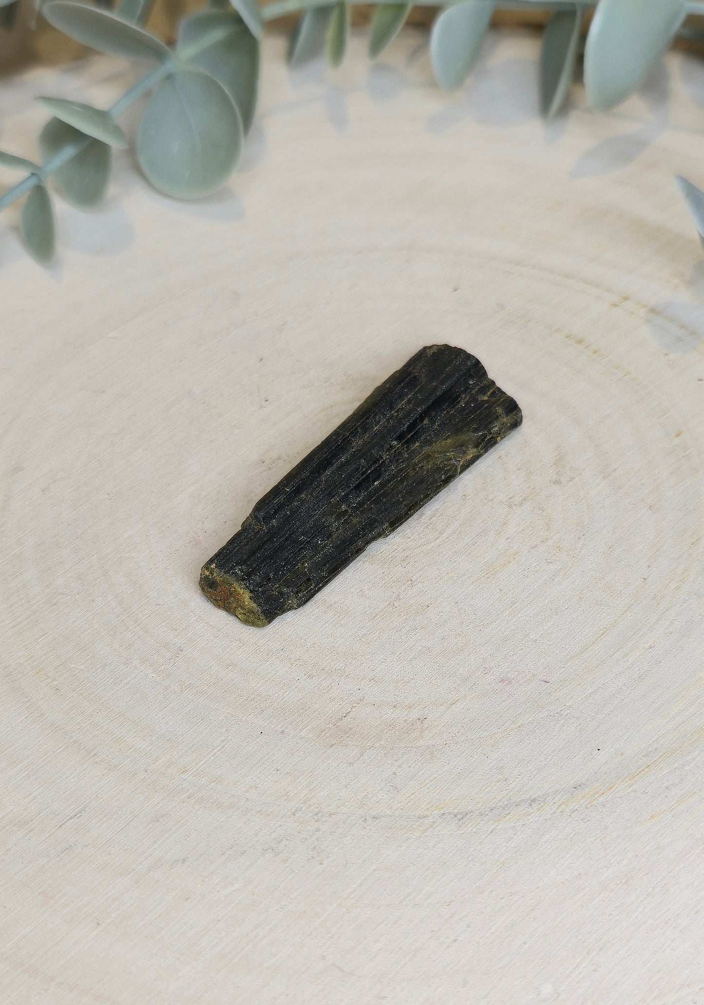 Tourmaline verte brute