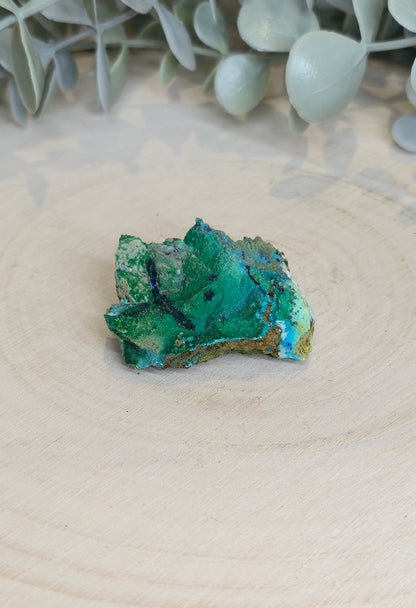 Azurite Malachite Chrysocolle brute