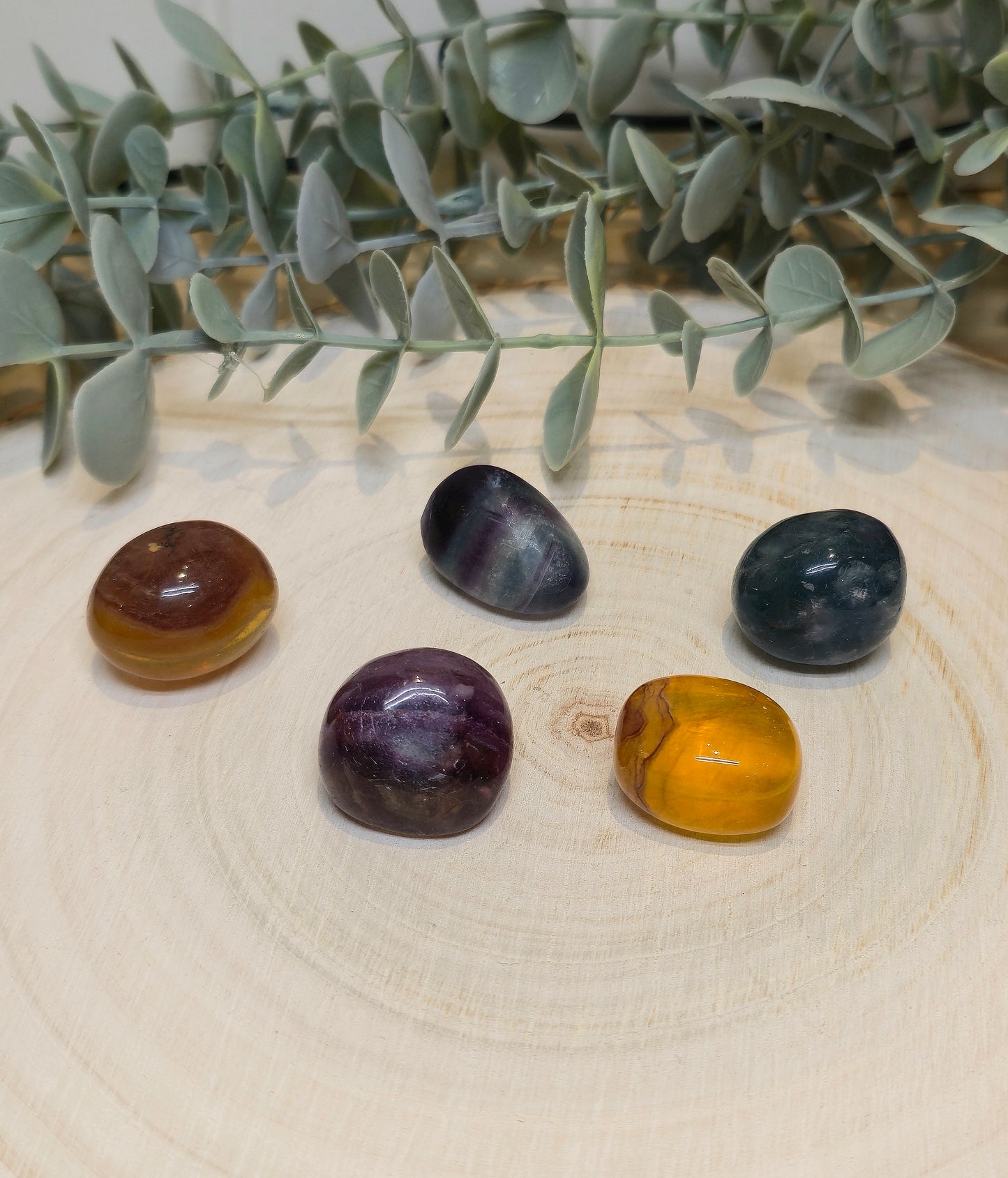 Fluorite barattée
