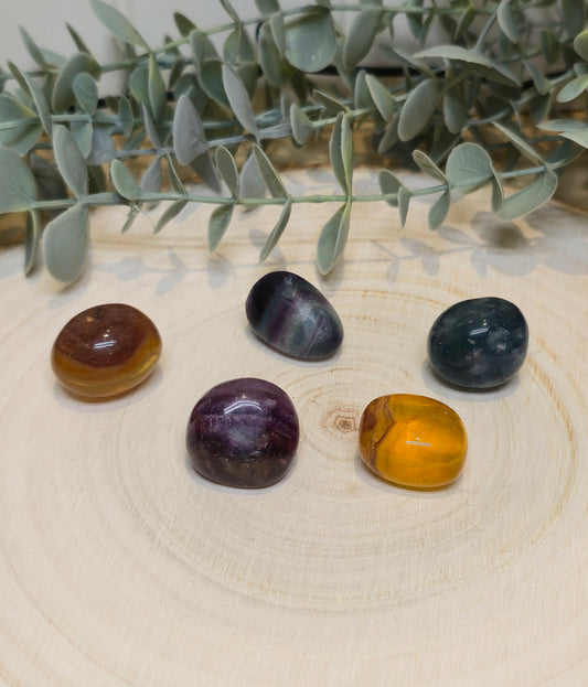 Fluorite barattée