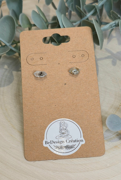 Boucles d’oreilles Herkimer