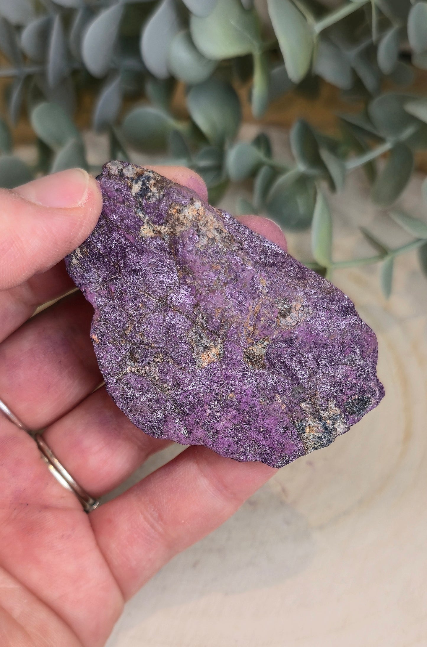 Purpurite brute du Brésil