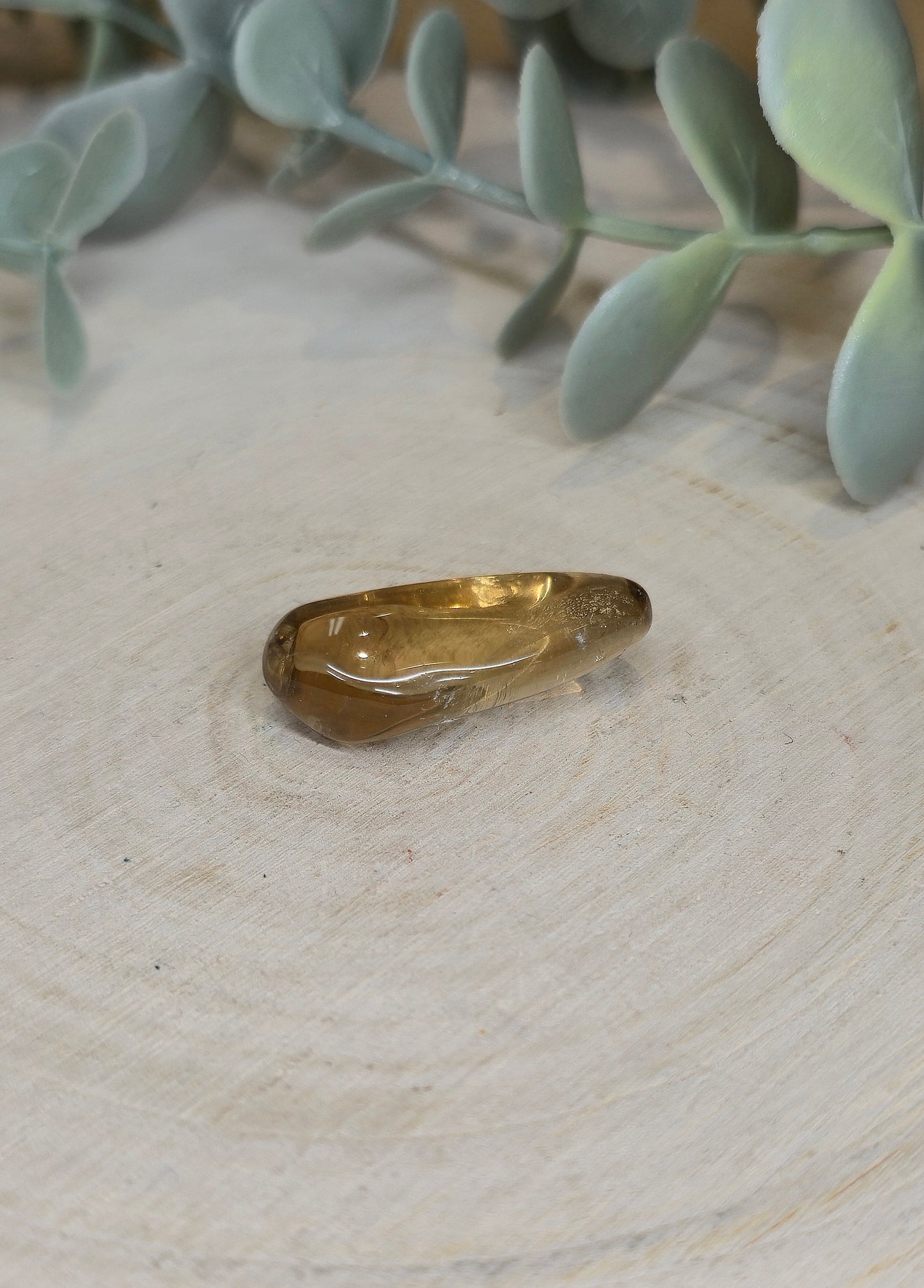 Citrine naturelle du Brésil grade extra barattée