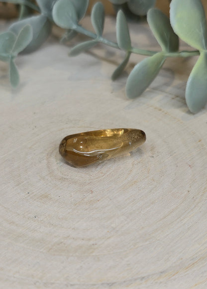 Citrine naturelle du Brésil grade extra barattée
