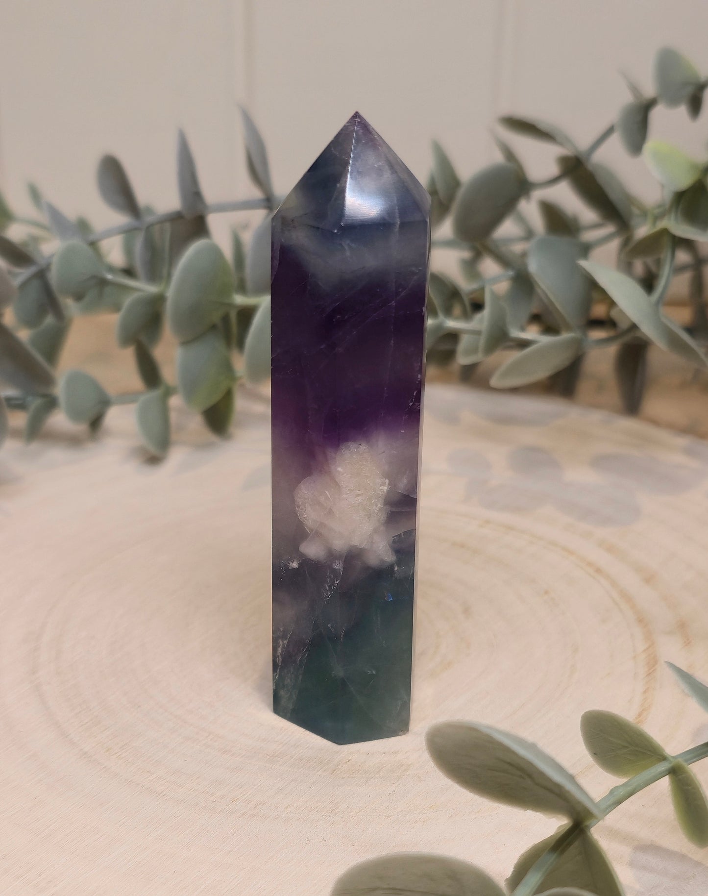 Pointe en Fluorite