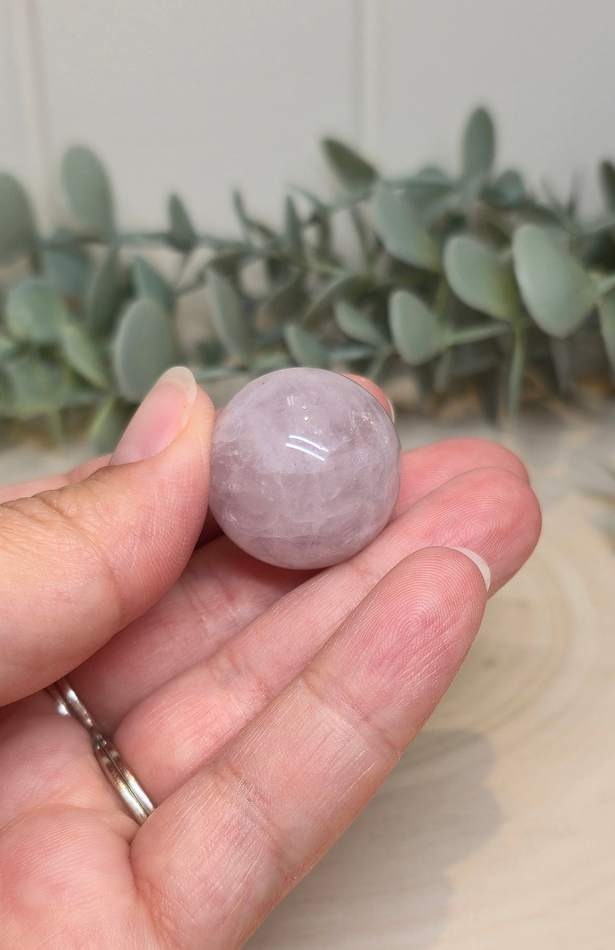 Sphère Quartz lavande