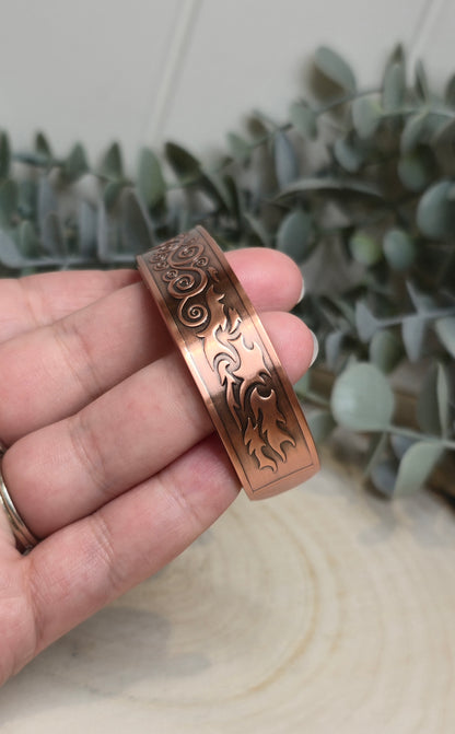 Bracelet de cuivre magnétique 4 éléments
