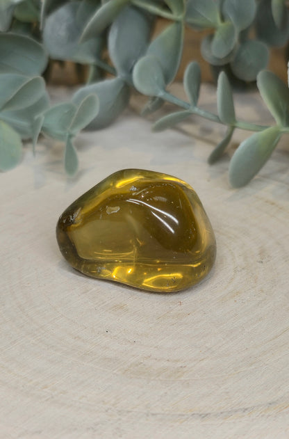 Citrine naturelle du Brésil grade extra barattée