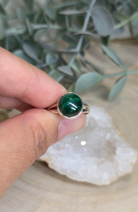 Bague Malachite