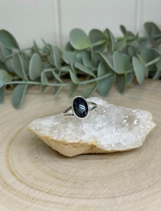 Bague ovale Pietersite