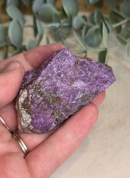 Purpurite brute du Brésil