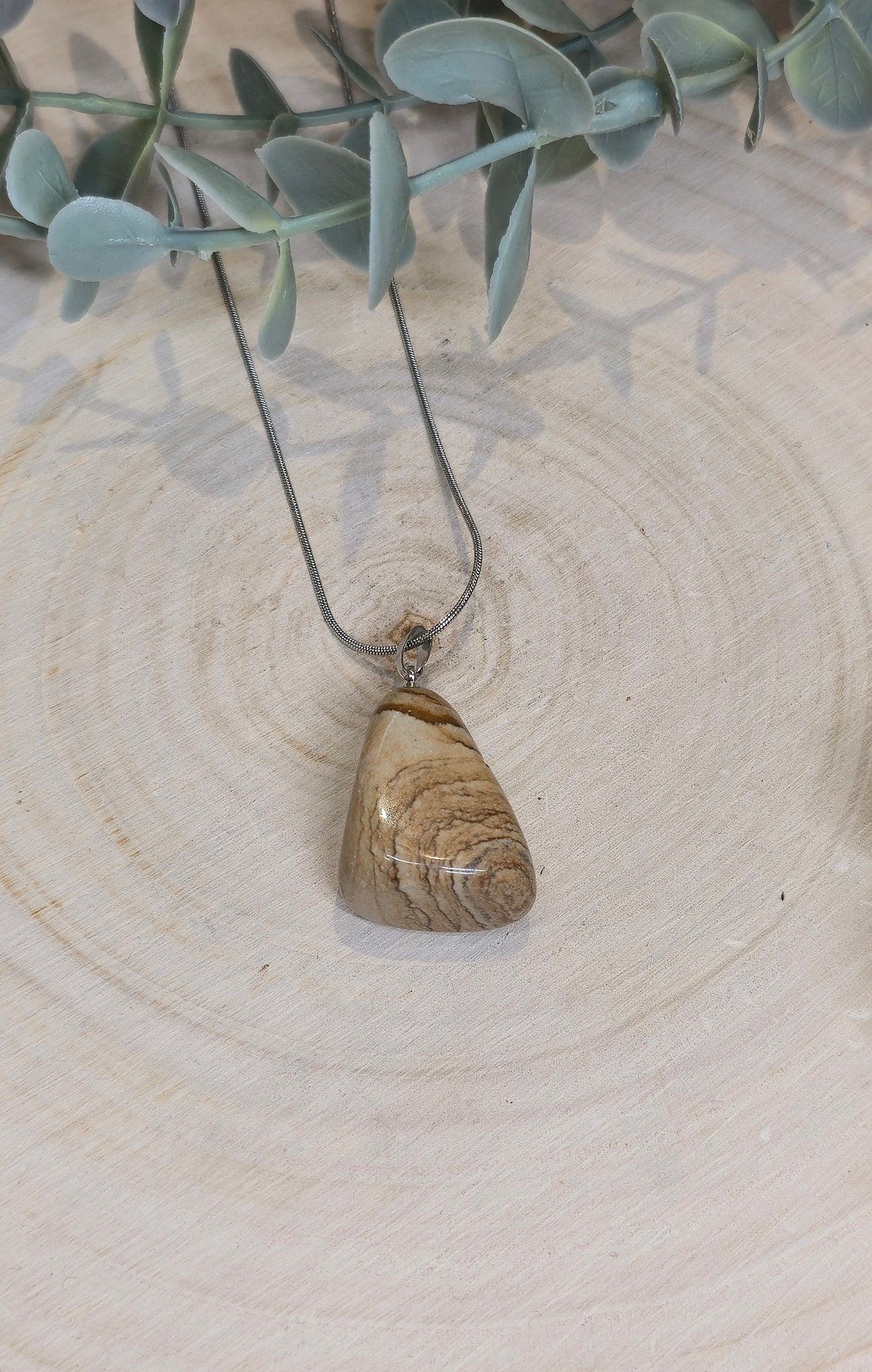 Collier Jaspe image barattée
