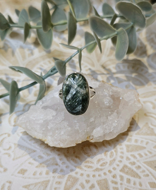 Bague Seraphinite