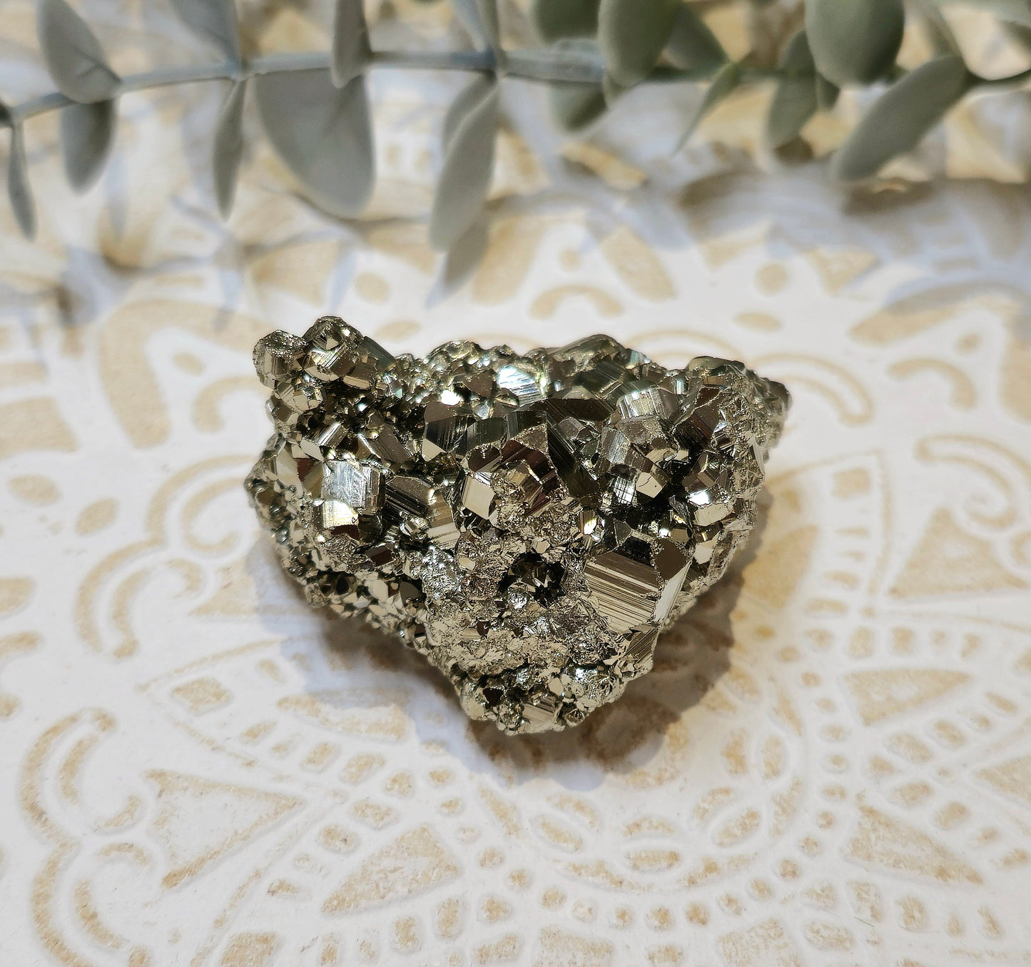 Pyrite brute du Pérou
