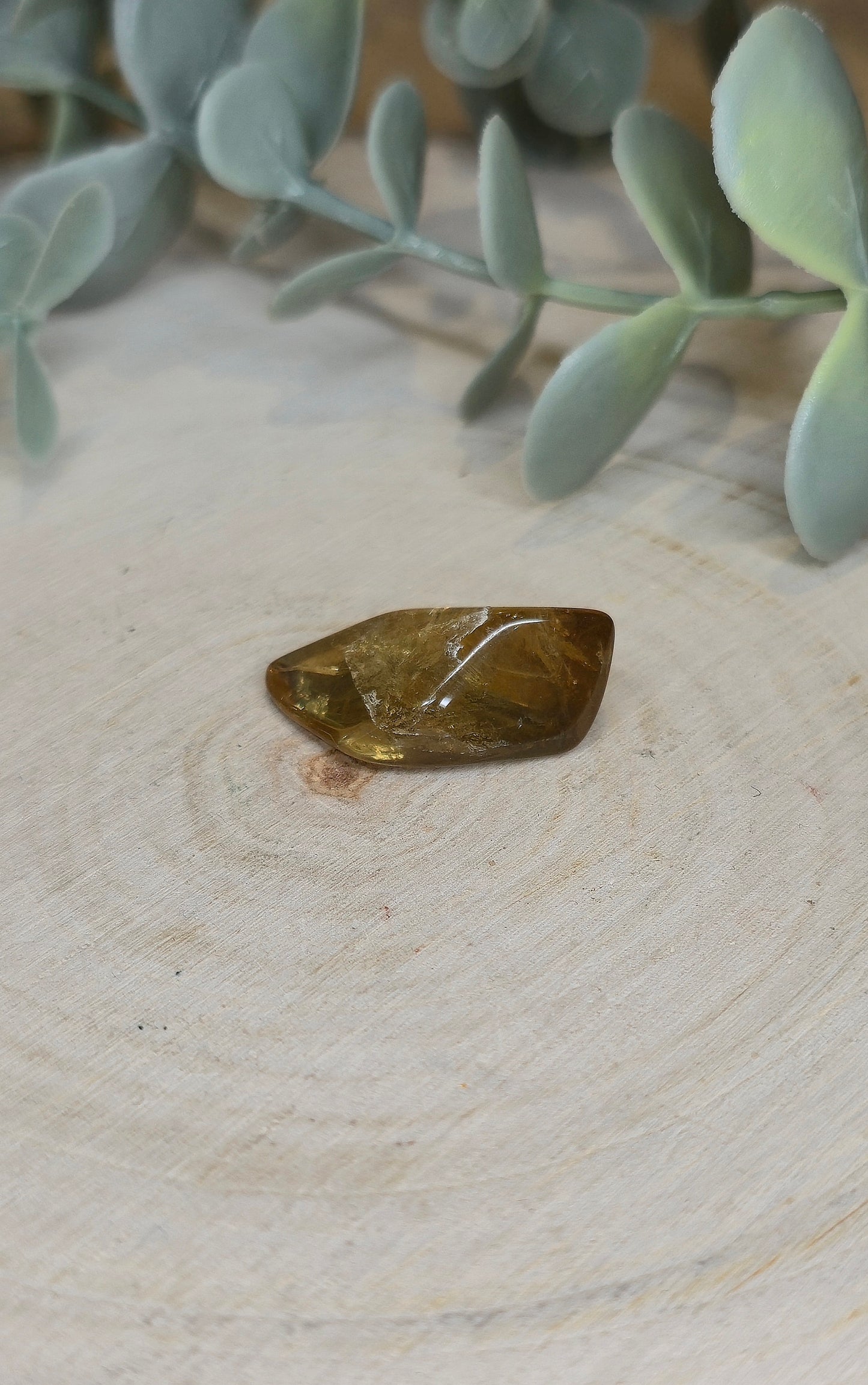 Citrine naturelle du Brésil grade extra barattée