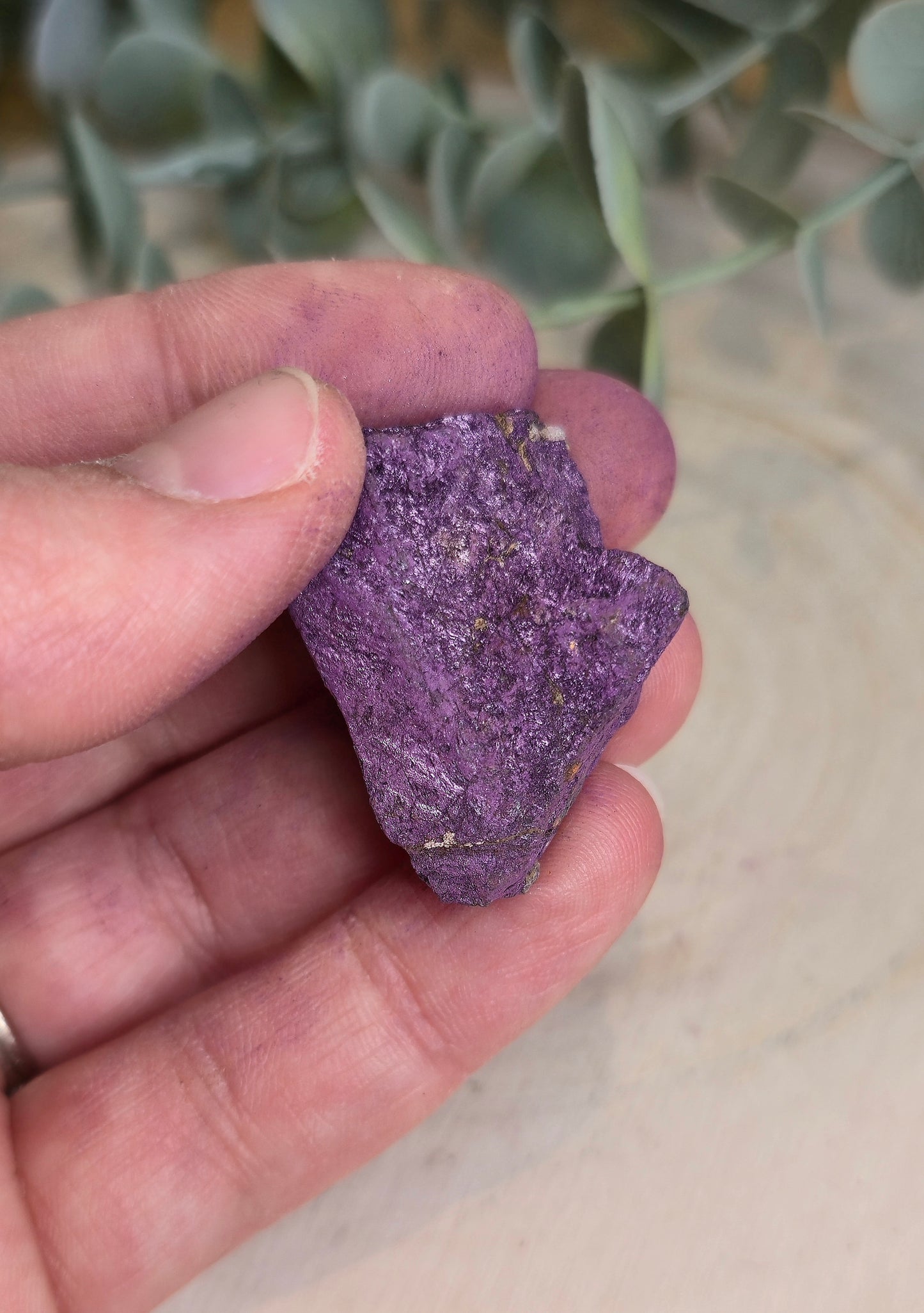 Purpurite brute du Brésil