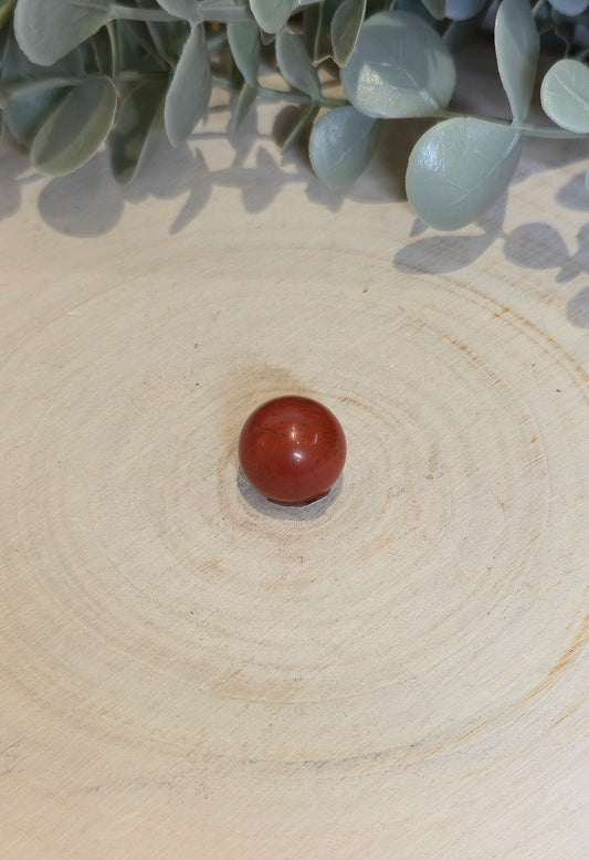 Sphère Jaspe rouge