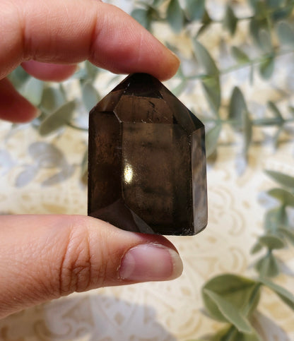 Pointe en Quartz Fumé