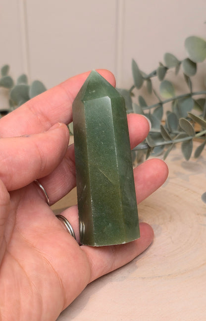 Pointe en Aventurine verte