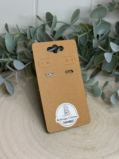 Boucles d’oreilles Infini