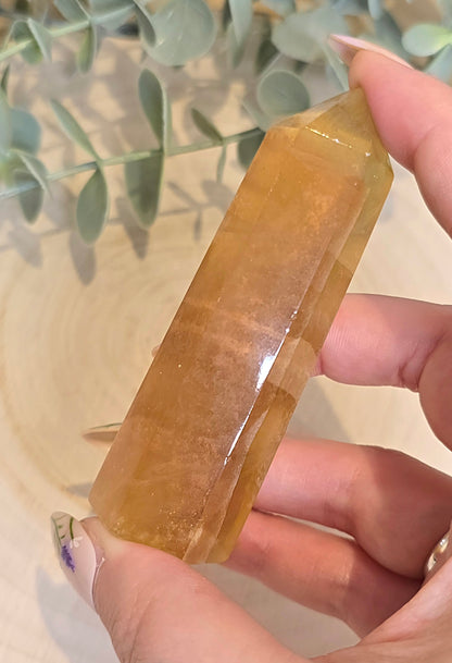 Pointe Fluorite jaune