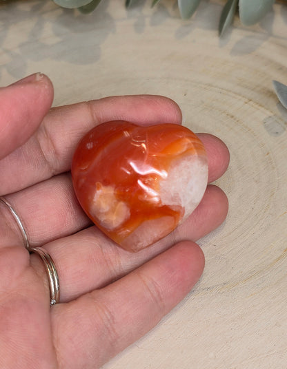 Coeur en Cornaline