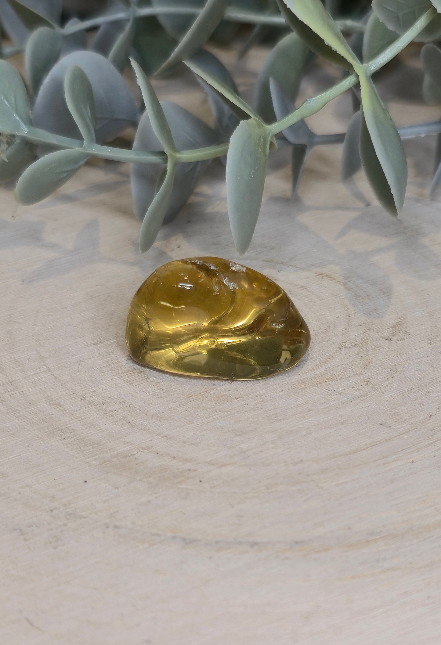Citrine naturelle du Brésil grade extra barattée