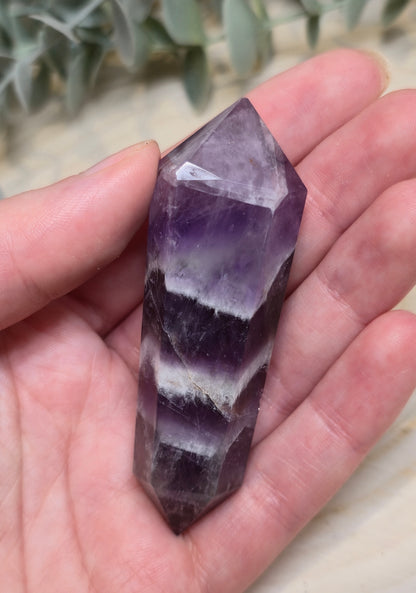 Pointe double en Améthyste