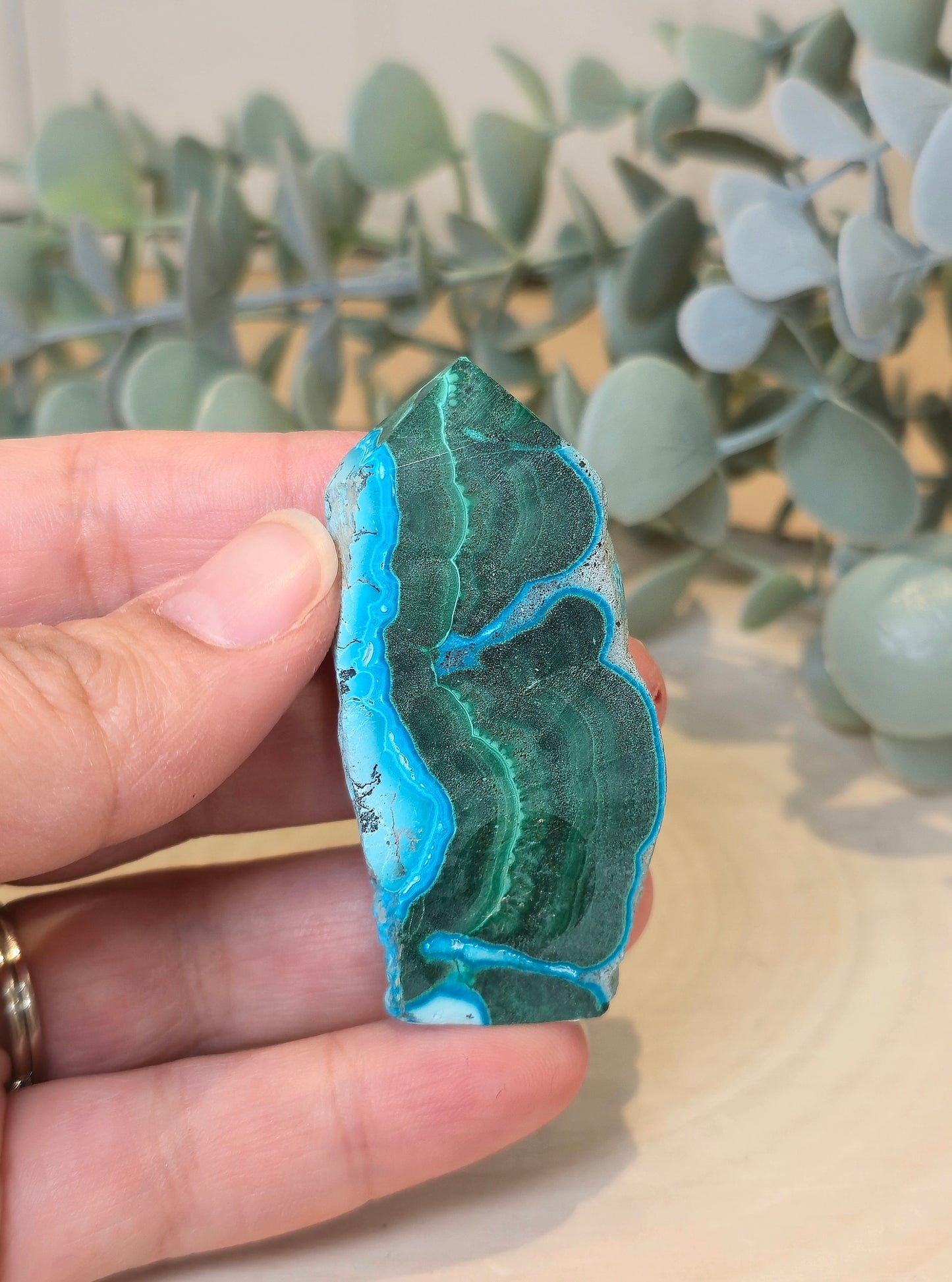 Pointe Malachite Chrysocolle