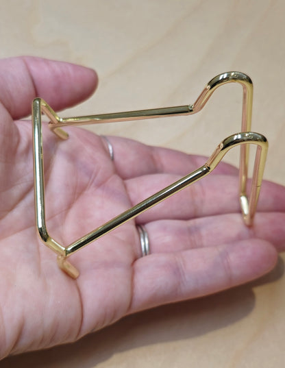 Support de métal doré