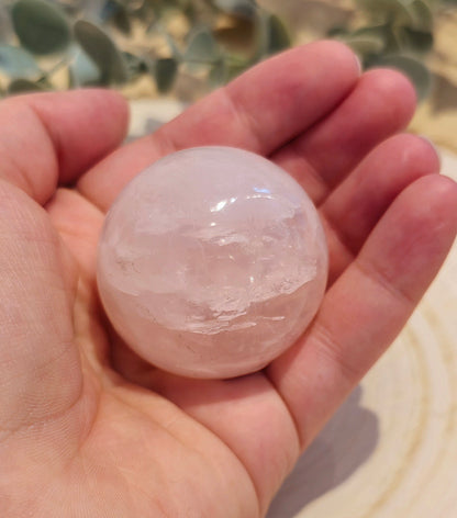Sphère Quartz rose