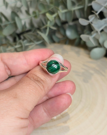 Bague Malachite