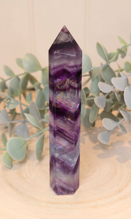 Pointe en Fluorite