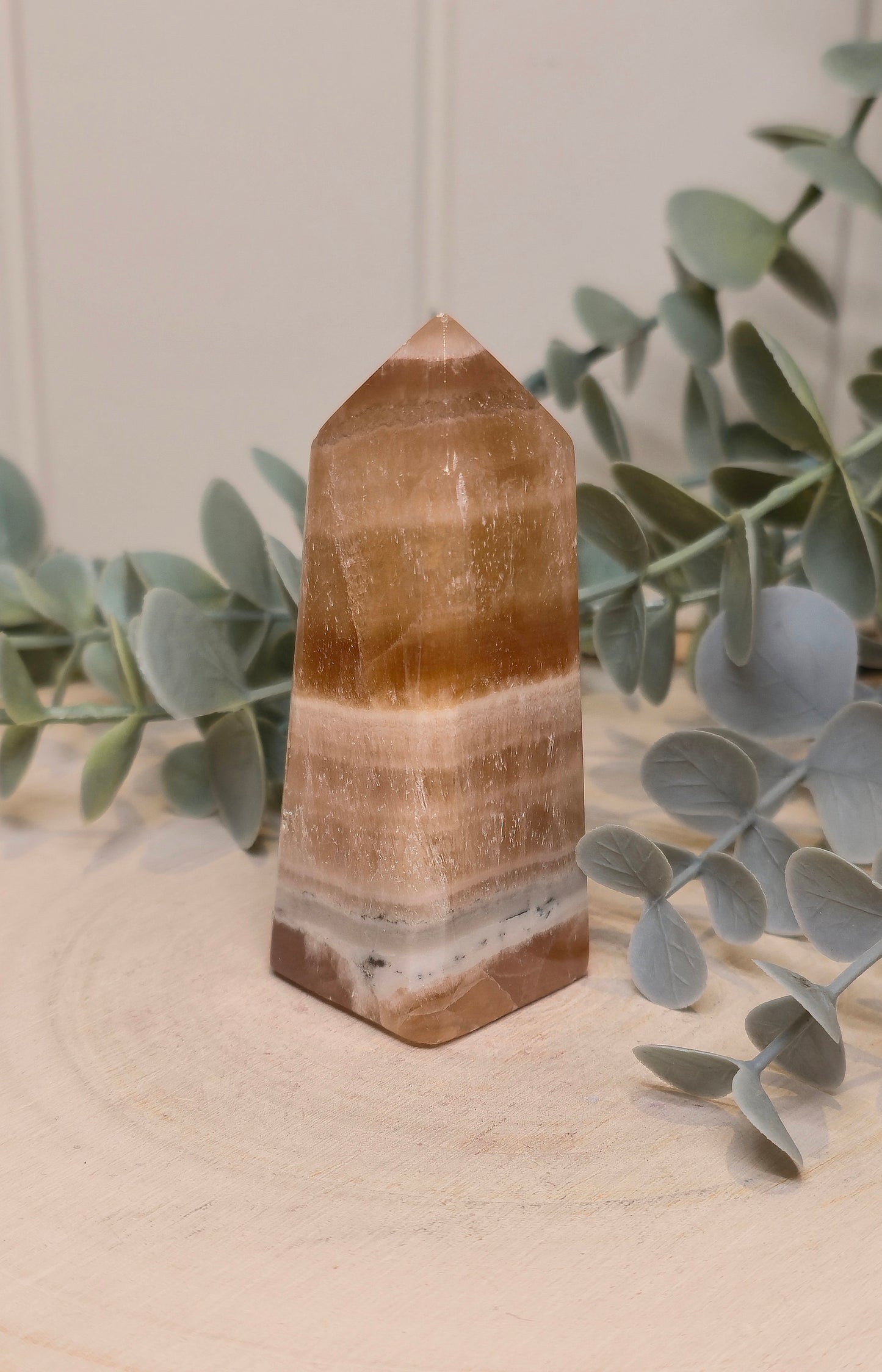 Pointe en Calcite miel