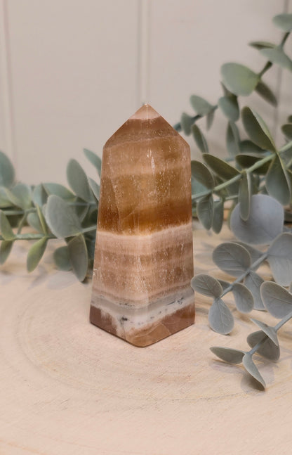 Pointe en Calcite miel