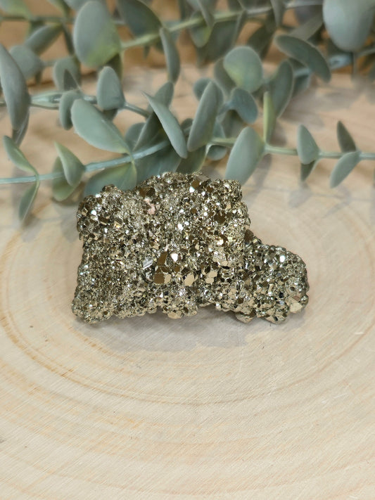 Pyrite brute du Pérou