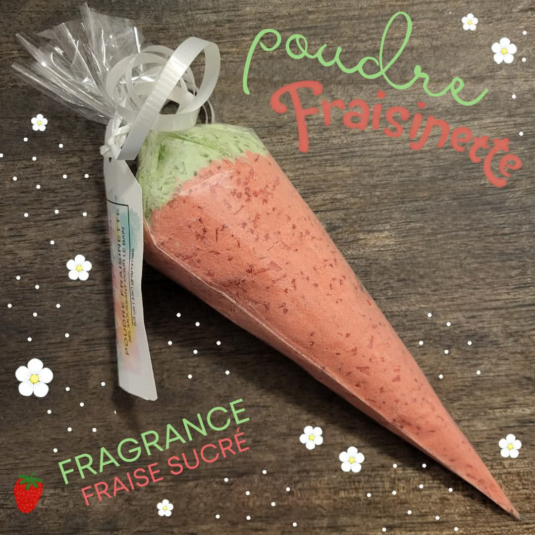 Sel de bain moussant Fraisinette