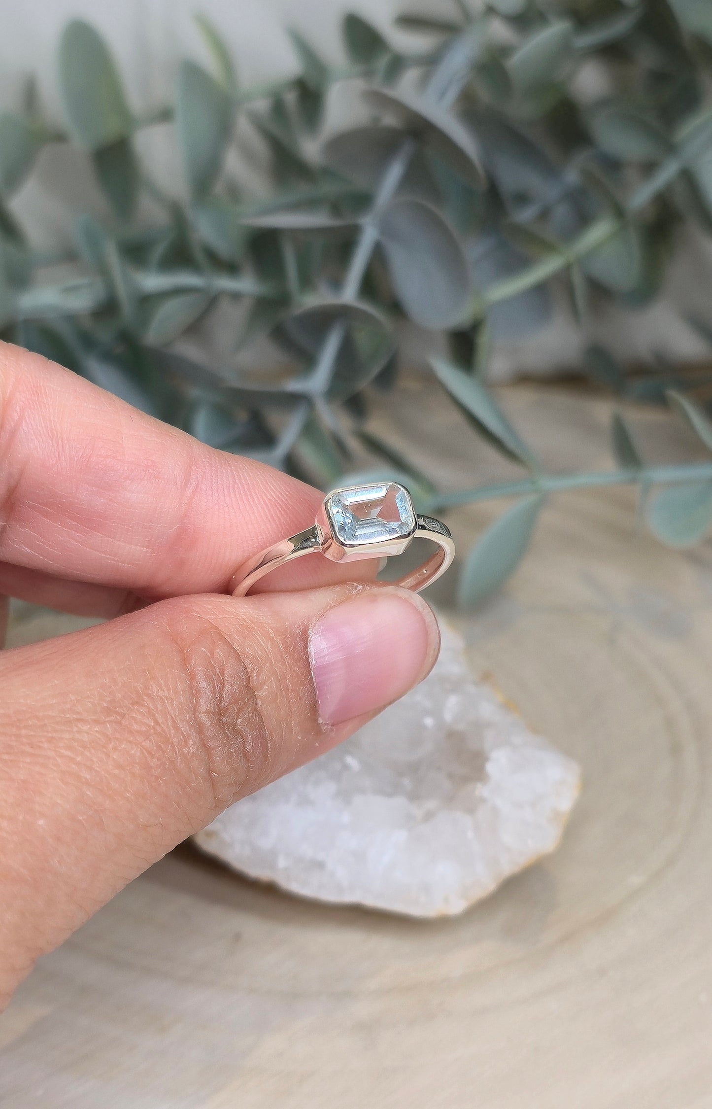 Bague Aigue-marine (Aquamarine)