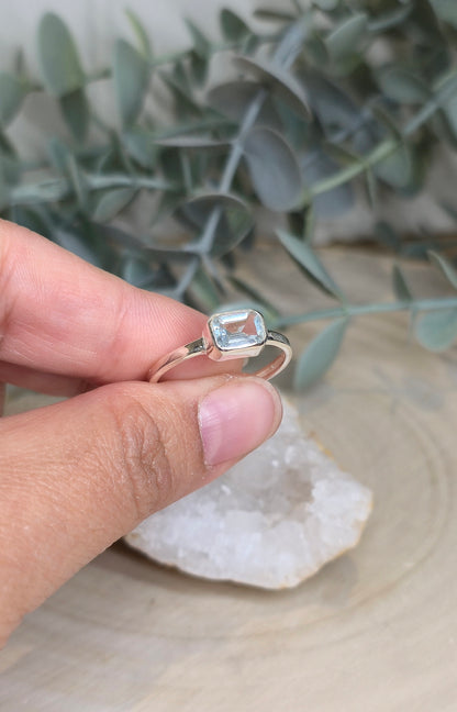 Bague Aigue-marine (Aquamarine)