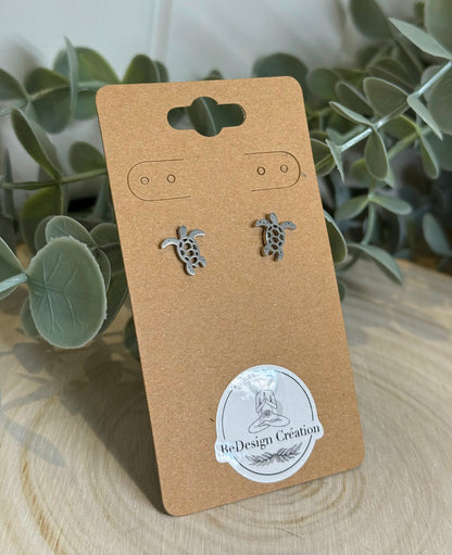 Boucles d’oreilles Tortue de mer