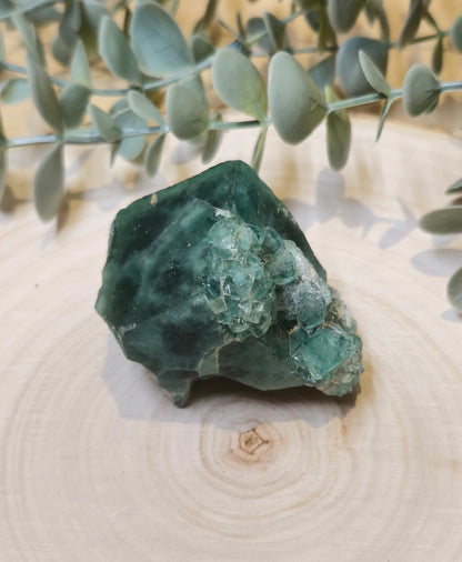 Fluorite verte brute