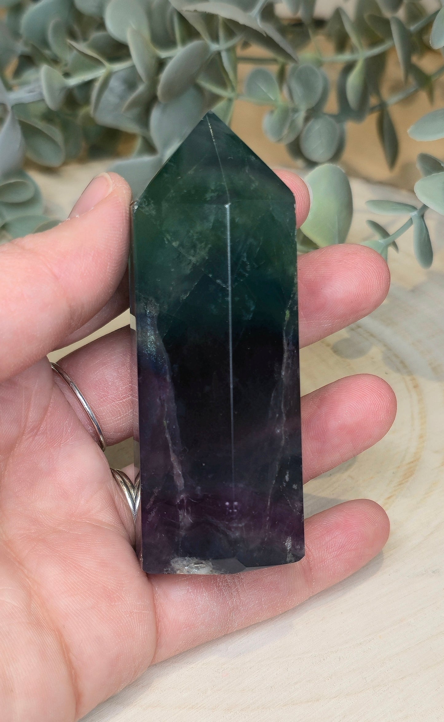 Pointe en Fluorite AA
