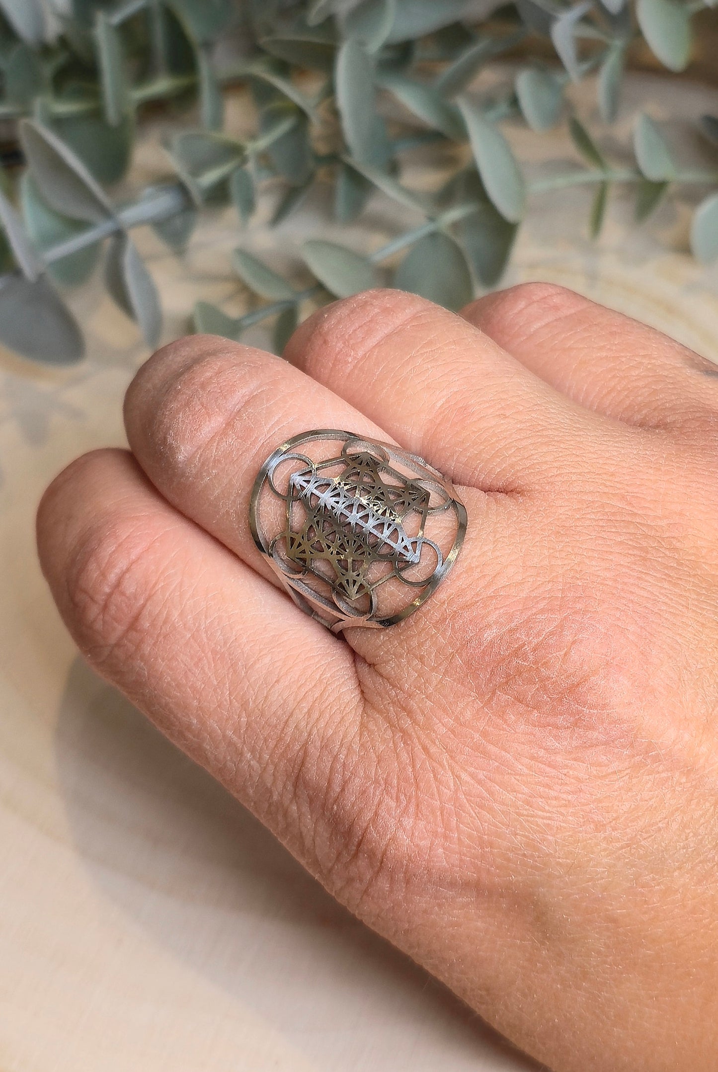 Bague Métatron ajustable