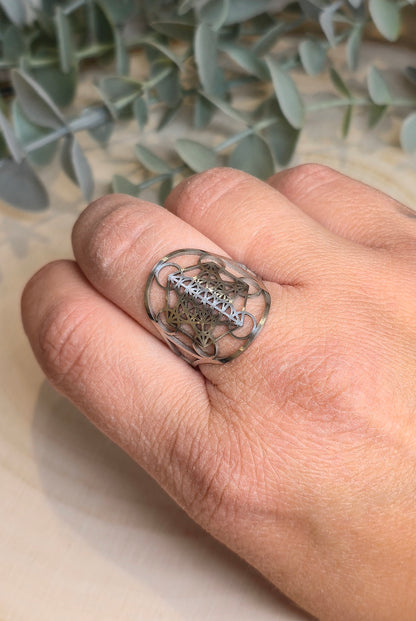 Bague Métatron ajustable